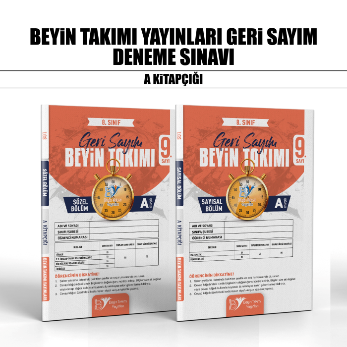 GERİ SAYIM BTAKIMI 08.SINIF DNM KLB SY/SZ 9-A - 26